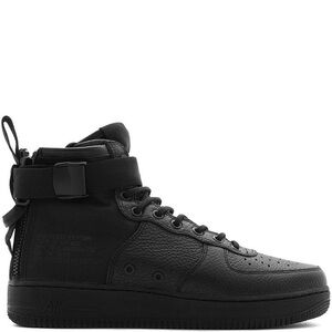 Nike SF Air Force 1 Mid Triple Black